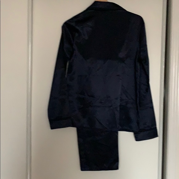 NWOT La Senza SILK Pajama Set NAVY XS - Picture 5 of 8